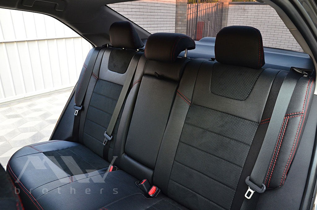 Set coprisedili su misura per Toyota Corolla (E170) (2013-2018), Leather Style
