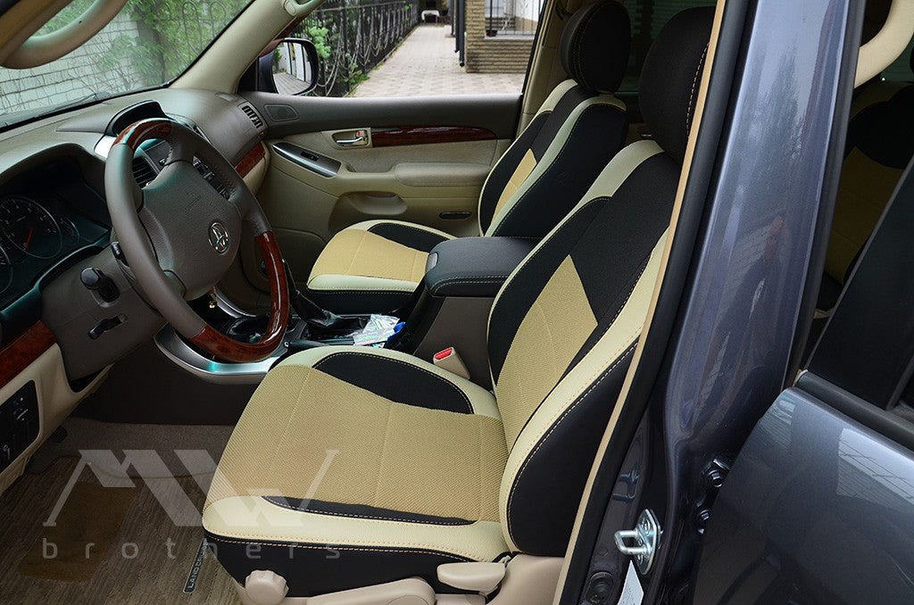 Set coprisedili su misura per Toyota Land Cruiser Prado 120 (2002-2009), Comfort Style