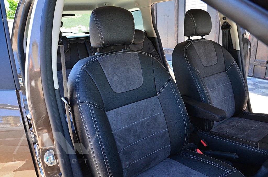 Set coprisedili su misura per Dacia / Renault Sandero II (2012–2022), Leather Style