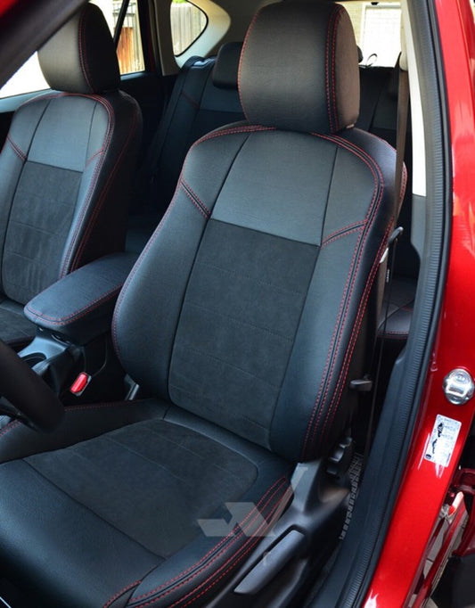 Passgenauer Sitzbezugsatz für Mazda CX-5 1 (2012–2017), Lederoptik