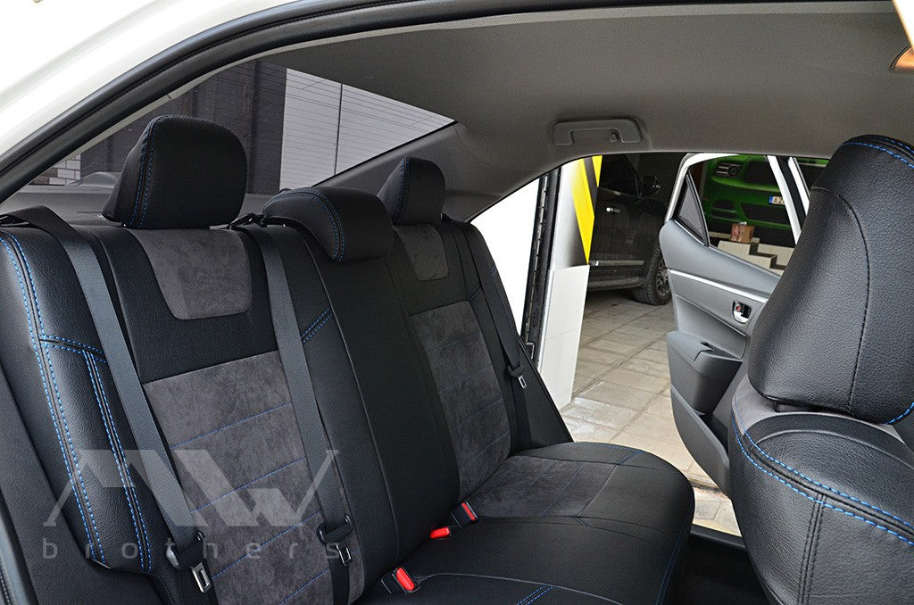Set coprisedili su misura per Toyota Corolla (E170) (2013-2018), Leather Style