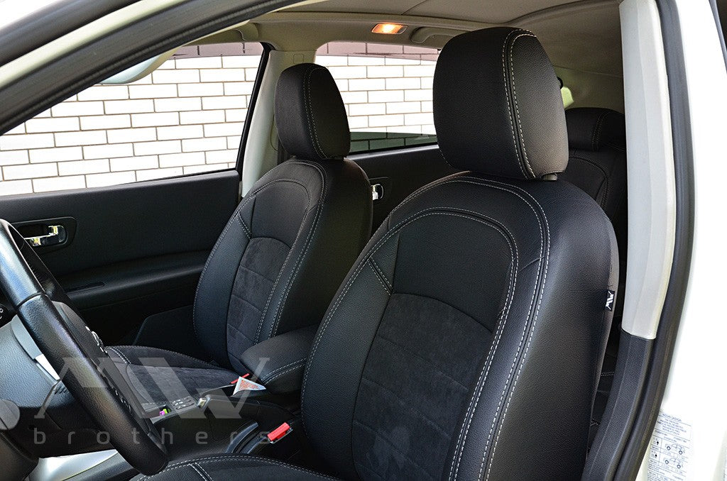 Set coprisedili su misura per Nissan Qashqai I (J10) (2006–2013), Leather Style