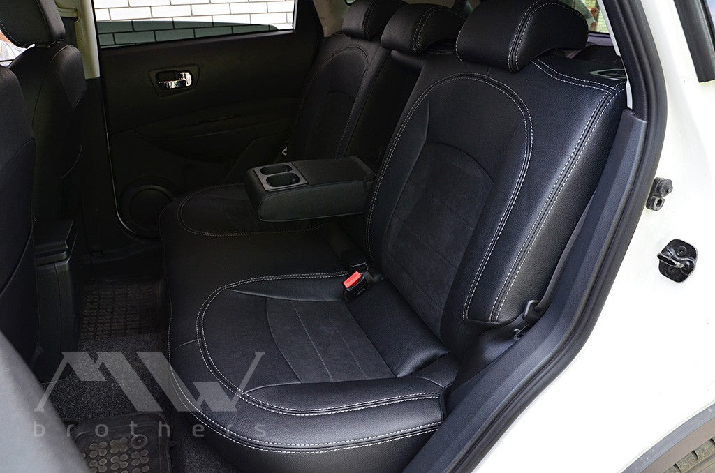 Set coprisedili su misura per Nissan Qashqai I (J10) (2006–2013), Leather Style