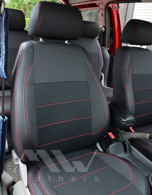 Maßgefertigte Sitzbezüge für Volkswagen Caddy 3 (2003–2015), Komfortausführung