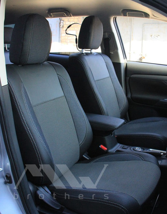 Maßgefertigte Sitzbezüge für Mitsubishi Outlander III (2012–2023), Komfortausführung