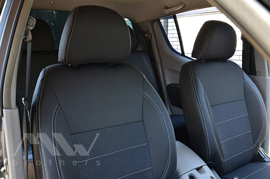 Maßgefertigte Sitzbezüge für Mitsubishi L200 IV (2006–2015), Komfortausführung