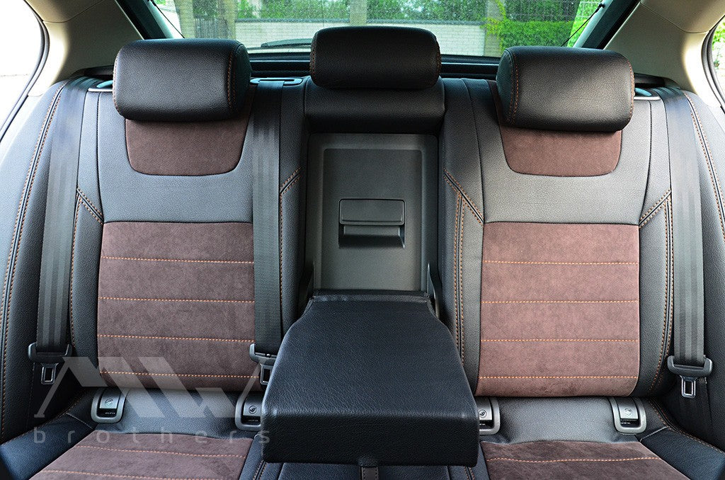 Set coprisedili su misura per Skoda Octavia A7 Ambition, Elegance (2013-2016), Leather Style
