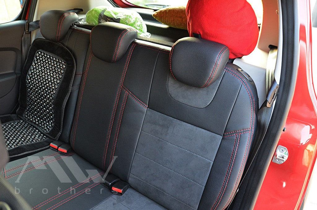 Set coprisedili su misura per Dacia / Renault Sandero II (2012–2022), Leather Style