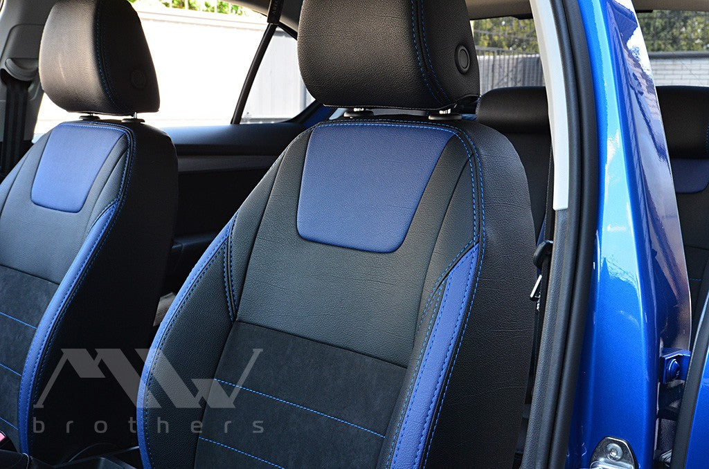 Set coprisedili su misura per Skoda Octavia A7 Ambition, Elegance (2013-2016), Leather Style