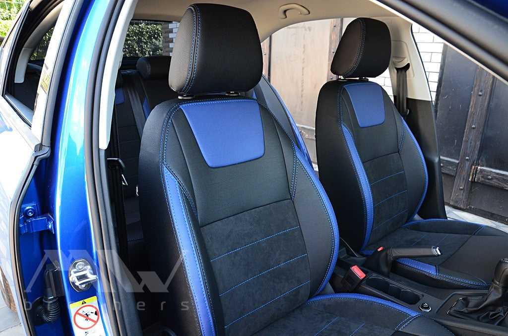 Set coprisedili su misura per Skoda Octavia A7 Ambition, Elegance (2013-2016), Leather Style
