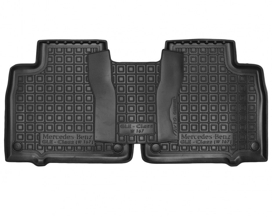 Set teppetini di gomma su misura per Mercedes-Benz GLE (W167) (2019 in poi)