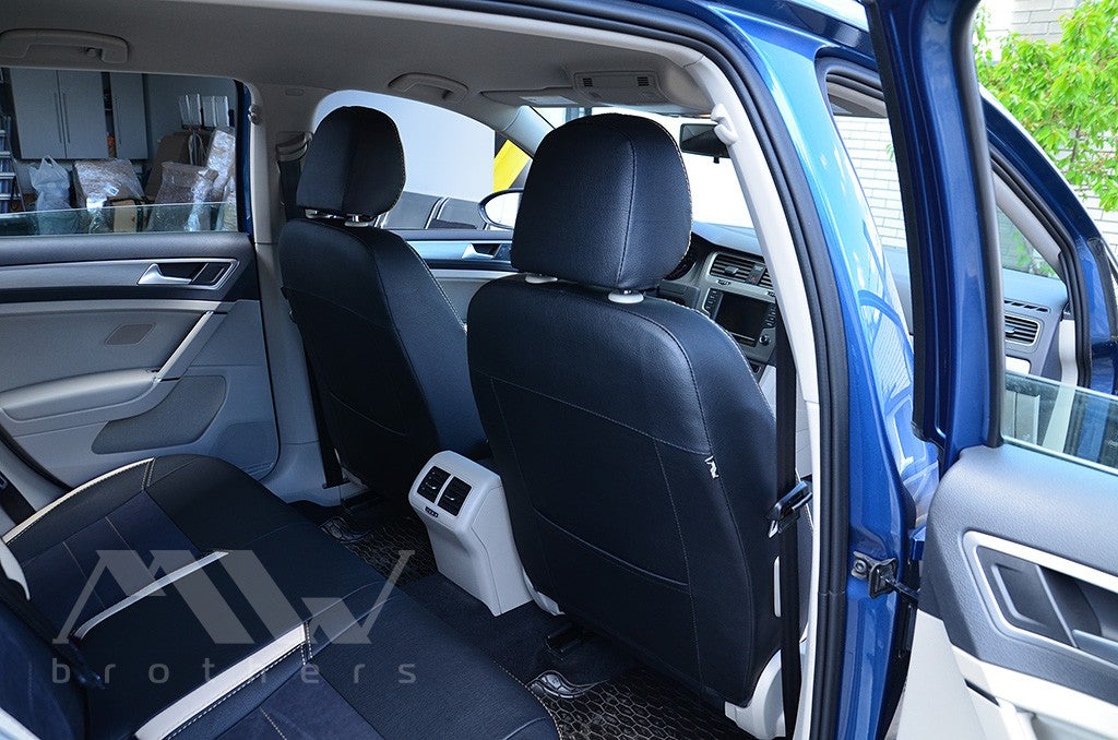 Set coprisedili su misura per Volkswagen Golf VII (2012–2020), Leather Style