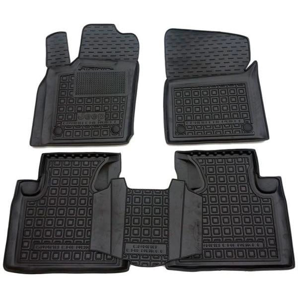 Set tappetini di gomma su misura per Jeep Grand Cherokee WK2 (2014-2021)