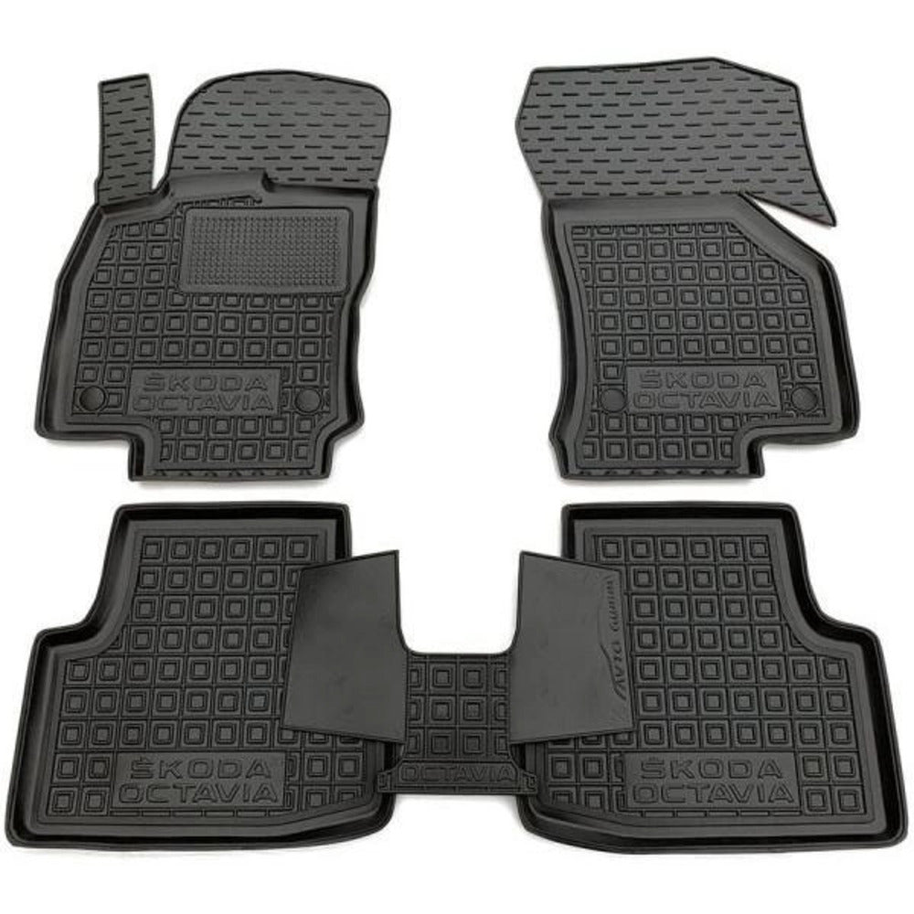 Set tappetini di gomma su misura per Skoda Octavia A8 (dal 2020)