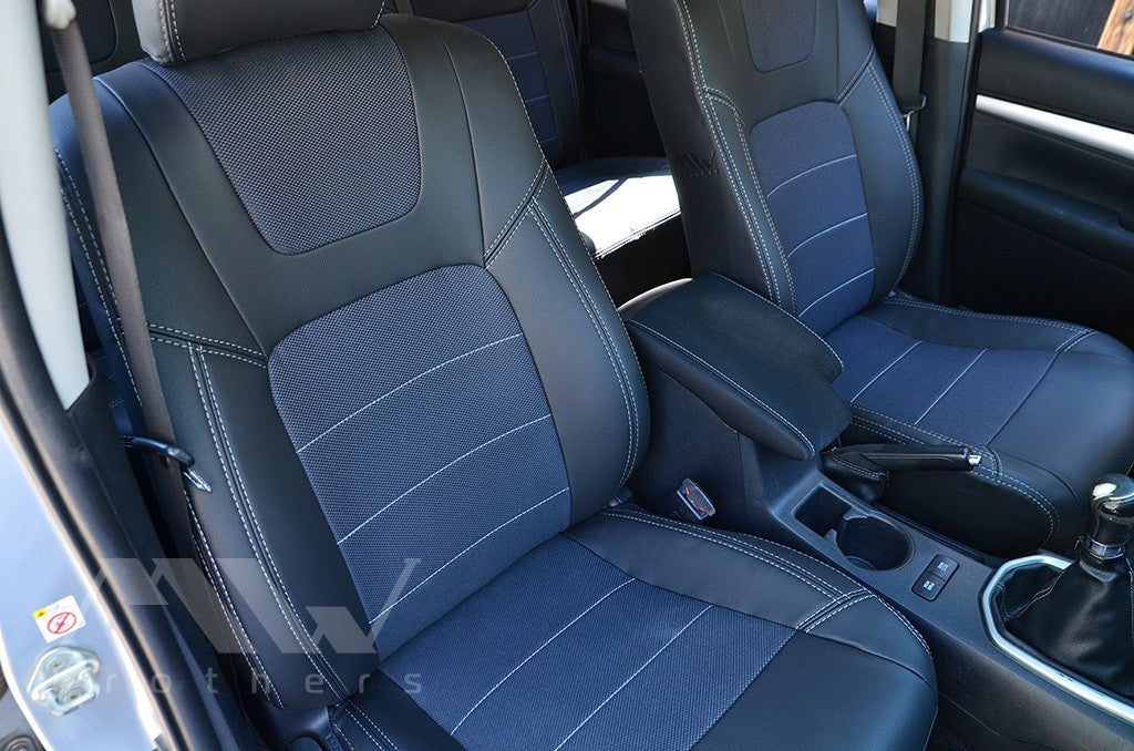 Set coprisedili su misura per Toyota Hilux 8 (2015 - oggi), Dynamic Style