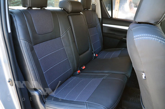 Maßgefertigte Sitzbezüge für Toyota Hilux 8 (2015 - heute), Dynamic Style