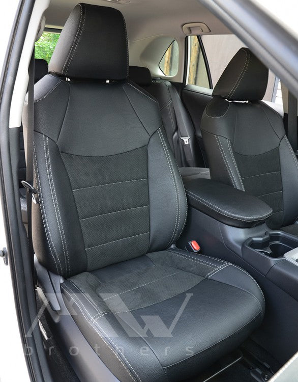 Set coprisedili su misura per Toyota Rav4 5 Hybrid (2018 - 2025), Leather style