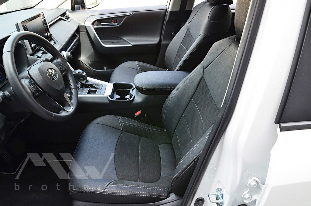 Set coprisedili su misura per Toyota Rav4 5 Hybrid (2018 - 2025), Leather style