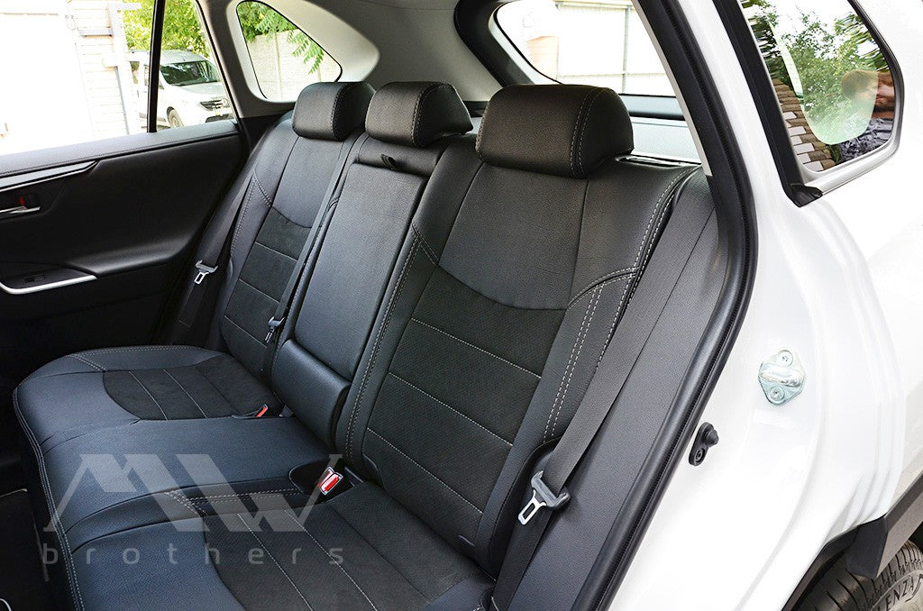 Set coprisedili su misura per Toyota Rav4 5 Hybrid (2018 - 2025), Leather style
