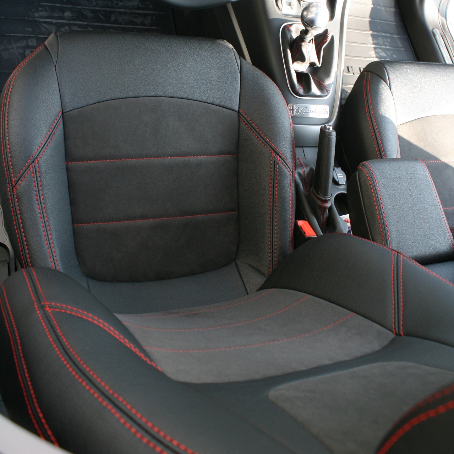 Set coprisedili su misura per Alfa Romeo Giulietta Restyling(2013-2020), Leather Style
