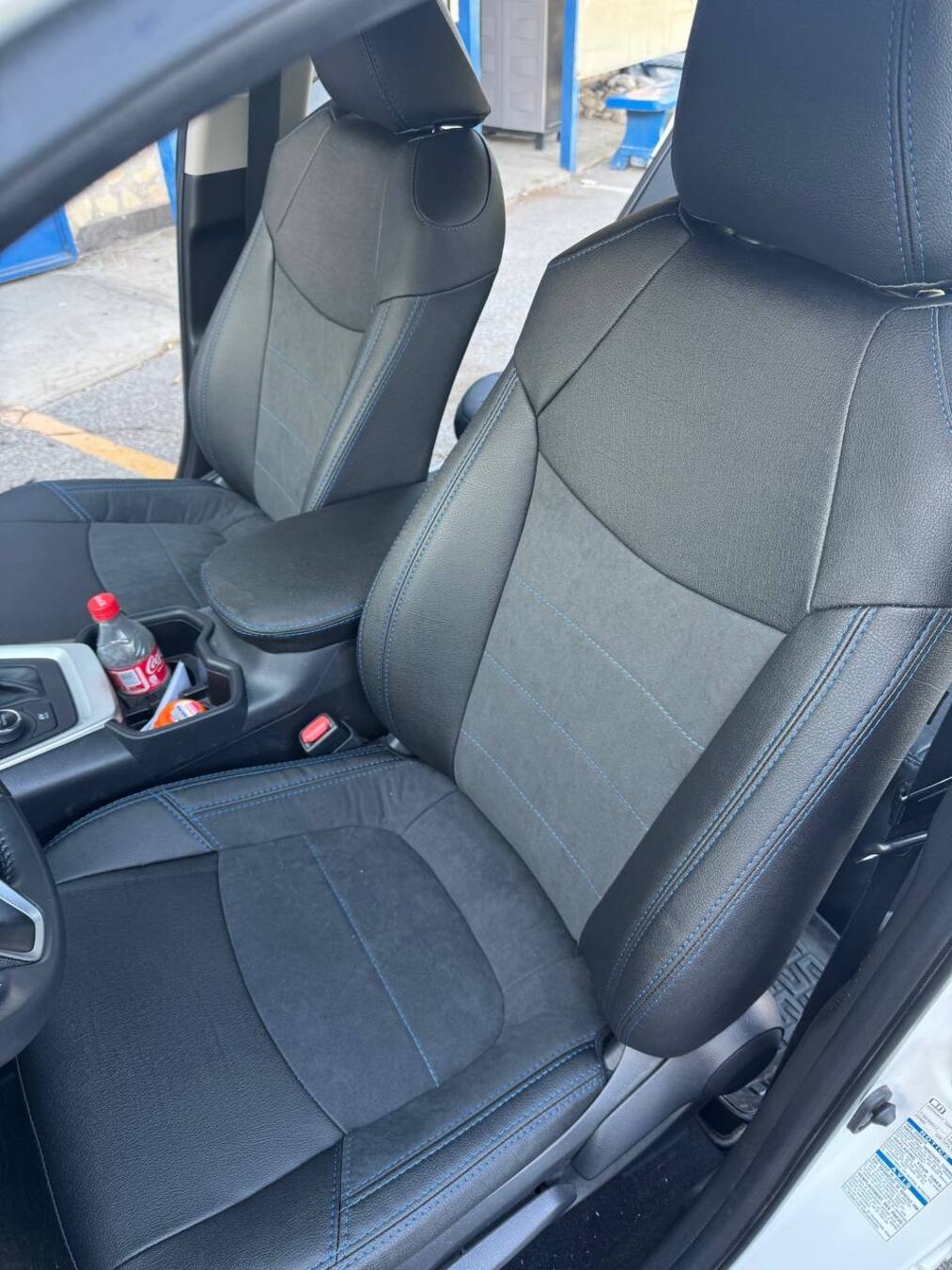 Set coprisedili su misura per Toyota Rav4 5 Hybrid (2018 - 2025), Leather style