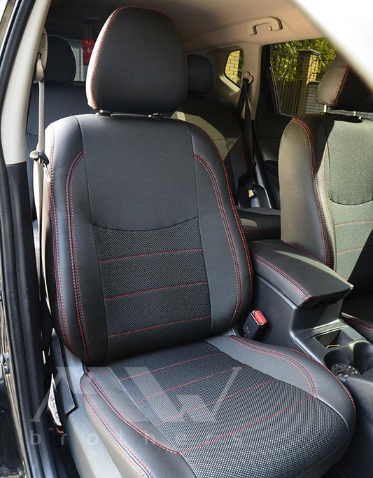 Passgenaue Sitzbezüge für Nissan Rogue 2 (T32) (2013–2020), Komfortausführung