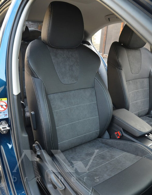 Maßgefertigte Sitzbezüge für Skoda Octavia A8 (ab 2020), Lederoptik