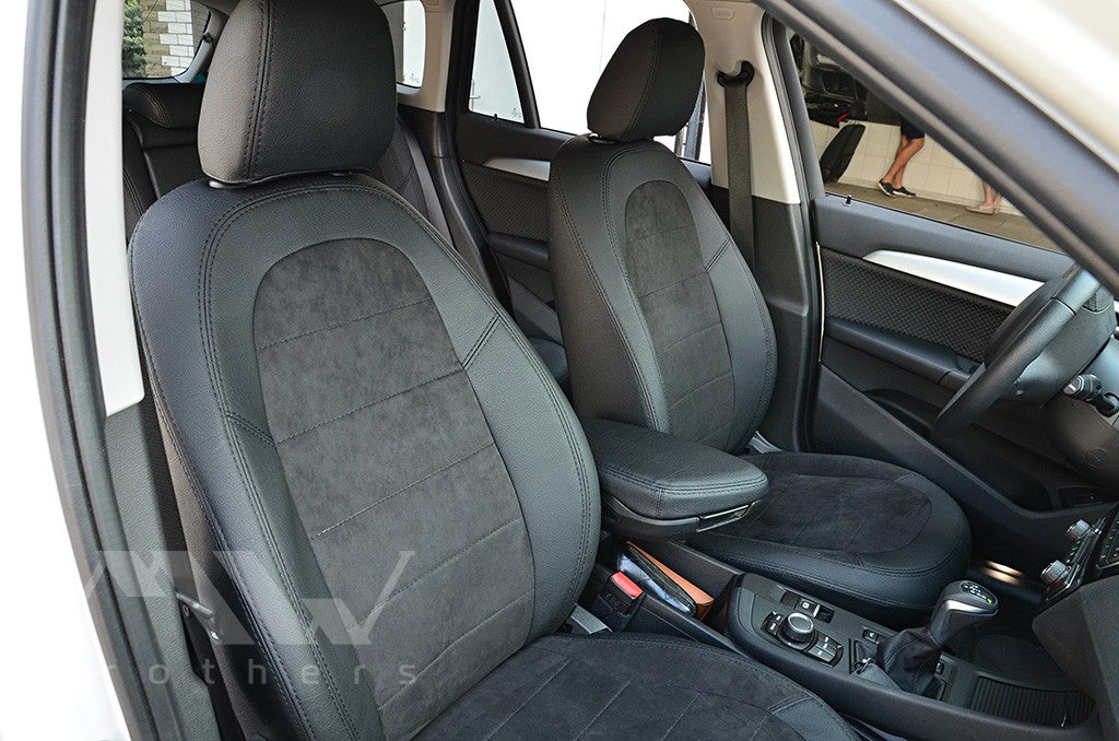Set coprisedili su misura per BMW X1 (F48) (2015-2022), Leather Style