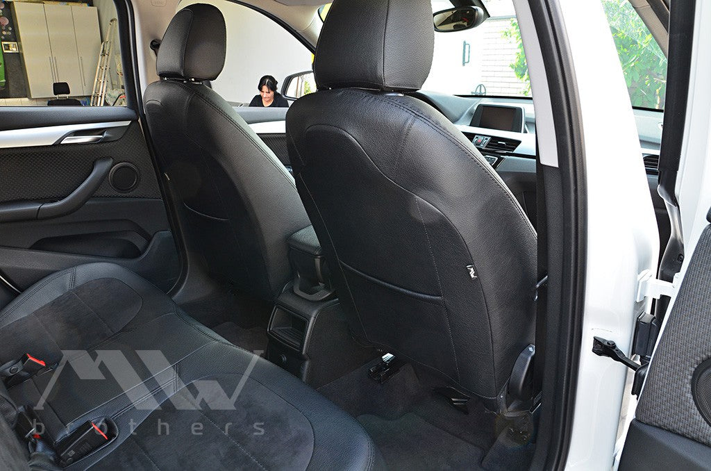 Set coprisedili su misura per BMW X1 (F48) (2015-2022), Leather Style