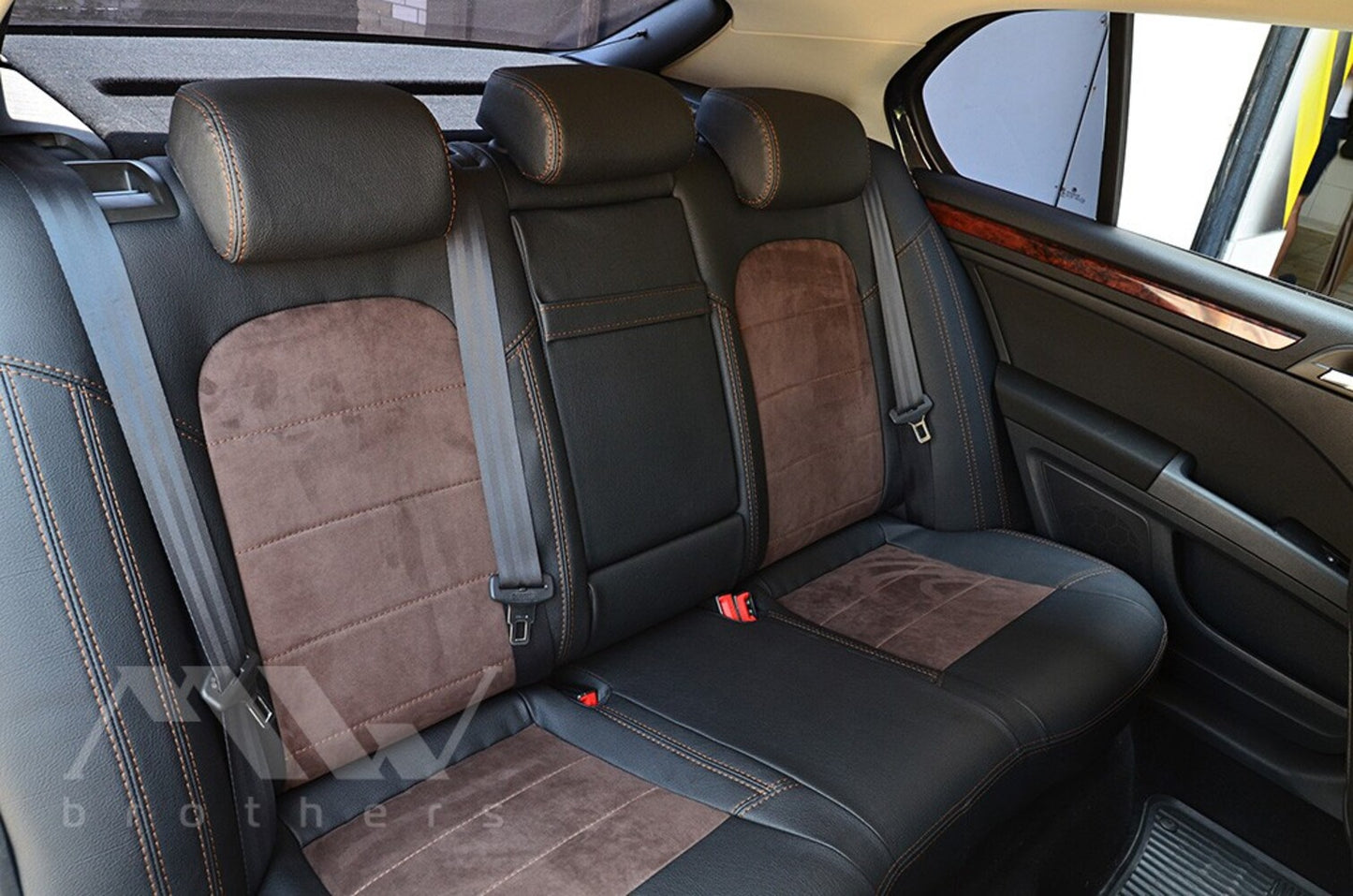 Set coprisedili su misura per Skoda Superb II (2008–2015), Leather Style