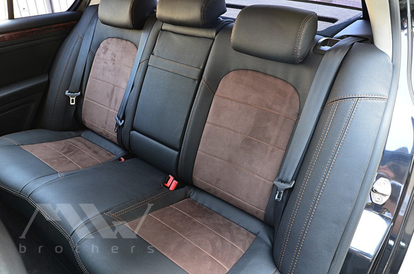 Set coprisedili su misura per Skoda Superb II (2008–2015), Leather Style