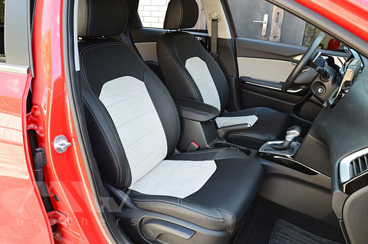 Maßgefertigte Sitzbezüge für KIA Ceed 3 (CD) (ab 2018), Lederoptik