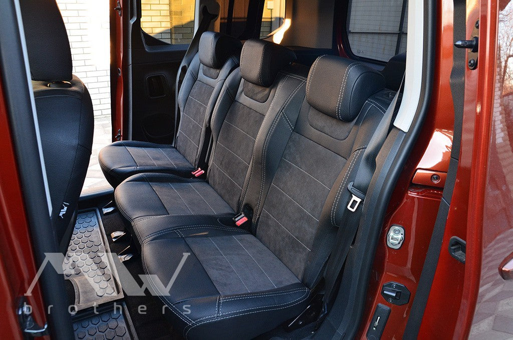 Set coprisedili su misura per Toyota ProAce City (2019-oggi), Leather Style