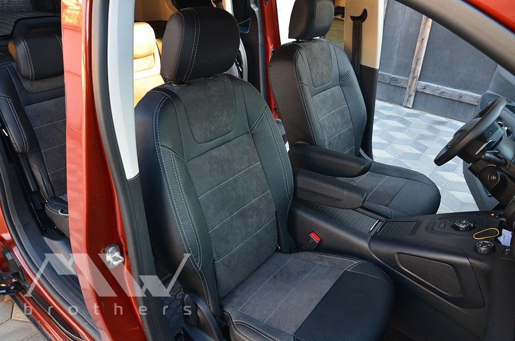 Set coprisedili su misura per Toyota ProAce City (2019-oggi), Leather Style