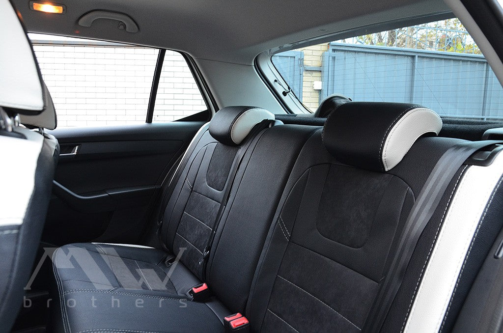 Set coprisedili su misura per Skoda Fabia 3 (2014-2022), Leather Style