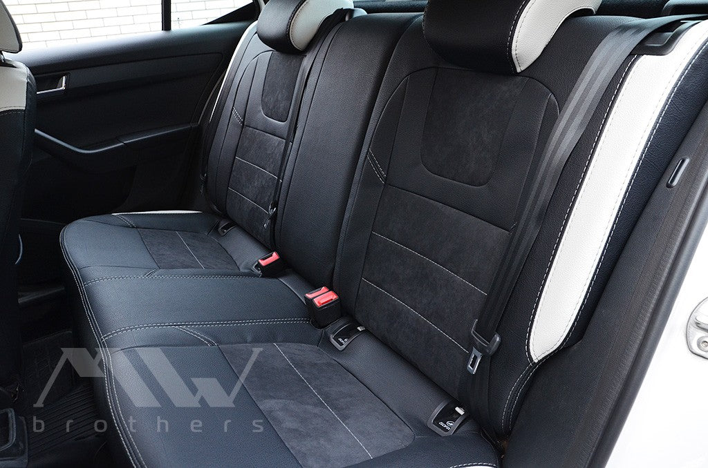 Set coprisedili su misura per Skoda Fabia 3 (2014-2022), Leather Style