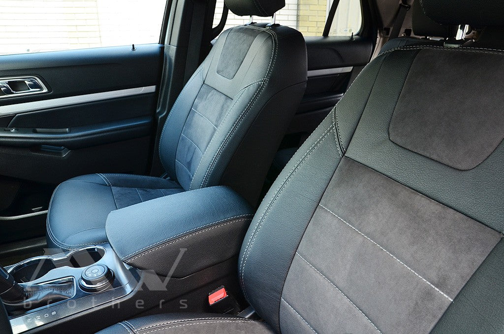 Set coprisedili su misura per Ford Explorer V (2010-2020), Leather Style