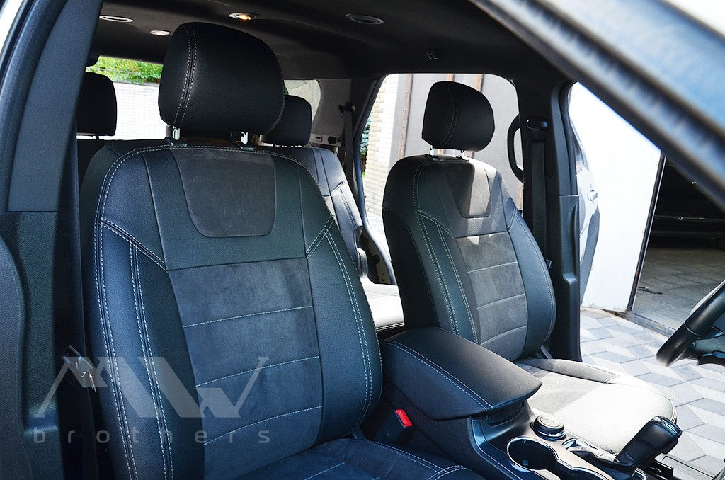 Set coprisedili su misura per Ford Explorer V (2010-2020), Leather Style