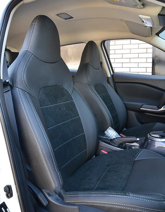 Maßgefertigte Sitzbezüge für Nissan Juke 2 (F16) (ab 2019), Lederoptik