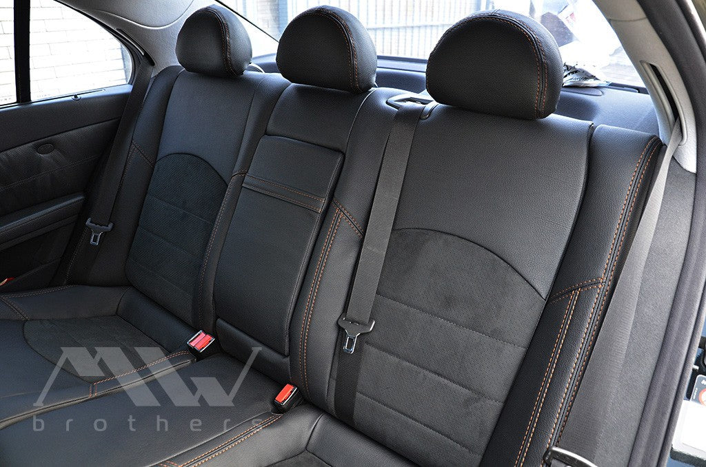 Set coprisedili su misura per Mercedes-Benz E-Class W211 (2002-2009), Leather Style