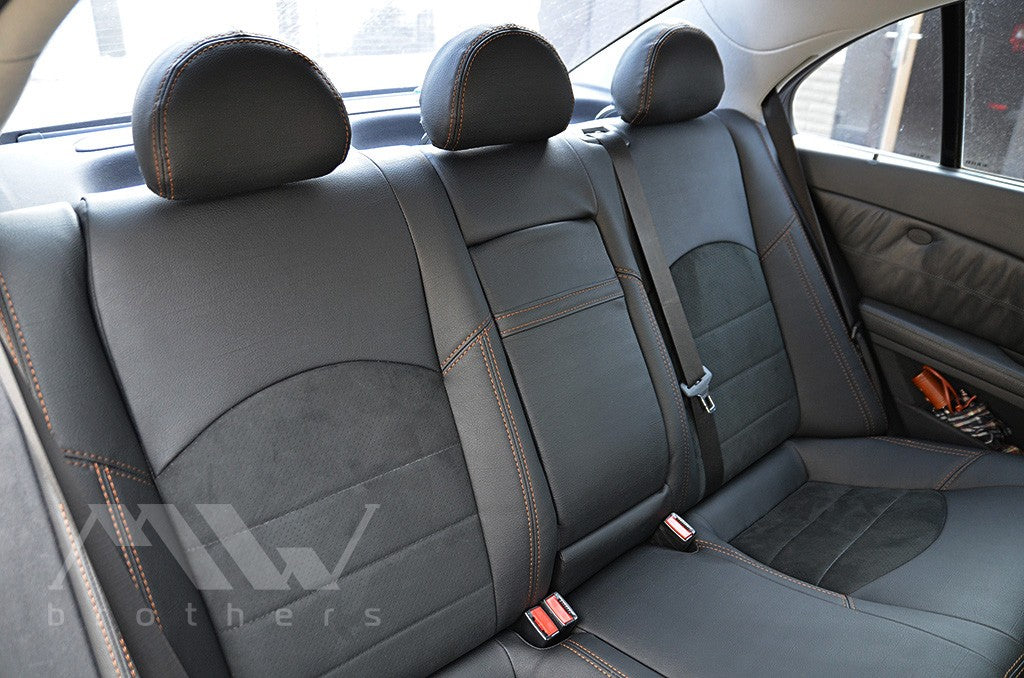 Set coprisedili su misura per Mercedes-Benz E-Class W211 (2002-2009), Leather Style