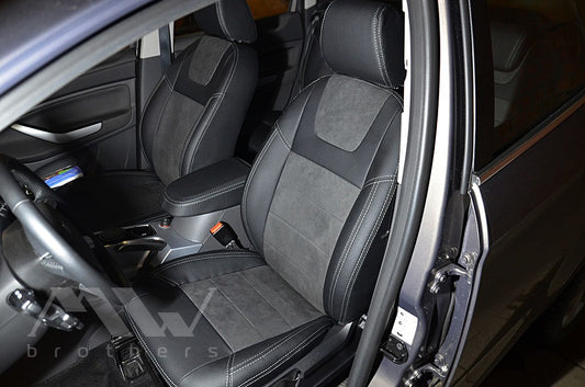 Maßgefertigte Sitzbezüge für Ford Kuga 1 (2008–2012), Lederoptik