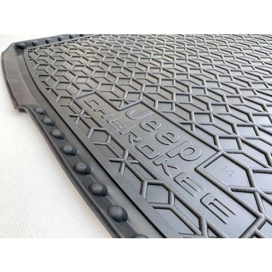 Passgenaue Kofferraummatte aus Gummi für Jeep Cherokee KL (2014-2023)
