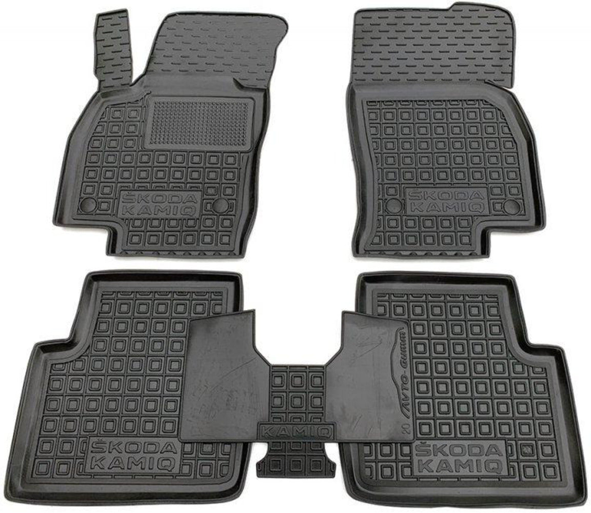 Set tappetini di gomma su misura per Skoda Kamiq (dal 2019)