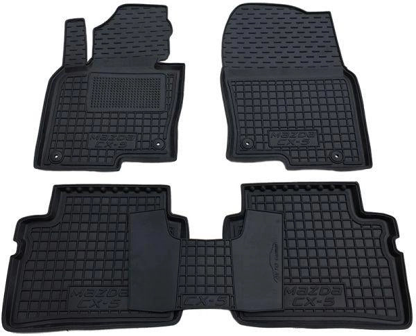 Set tappetini di gomma su misura per Mazda CX-5 2 (2017-presente)