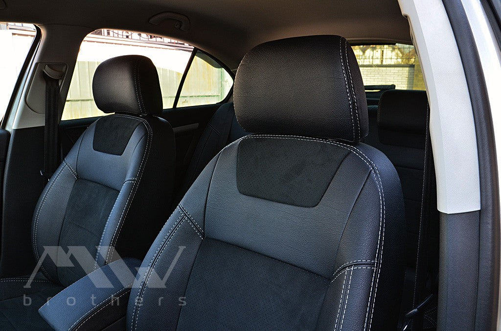 Set coprisedili su misura per Skoda Octavia A5 (2004-2013), Leather Style