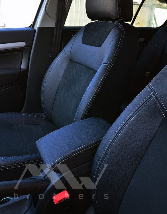 Set coprisedili su misura per Skoda Octavia A5 (2004-2013), Leather Style