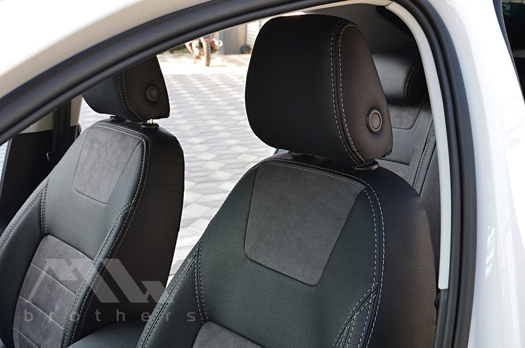 Set coprisedili su misura per Skoda Octavia A7 Ambition, Elegance (2013-2016), Leather Style