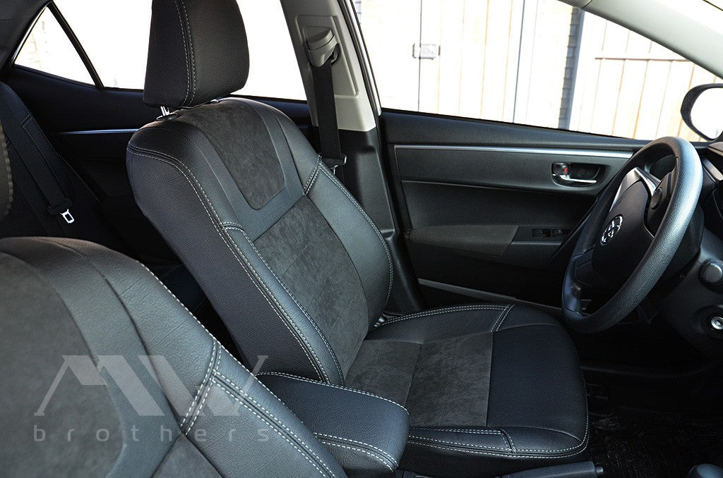 Set coprisedili su misura per Toyota Corolla (E170) (2013-2018), Leather Style