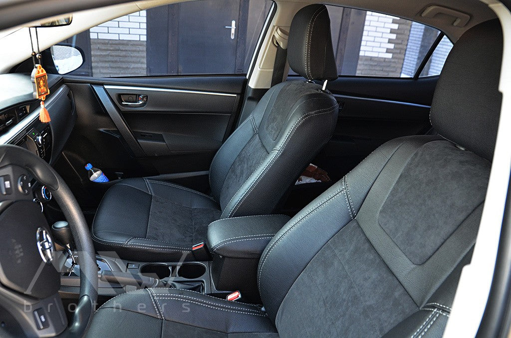 Set coprisedili su misura per Toyota Corolla (E170) (2013-2018), Leather Style
